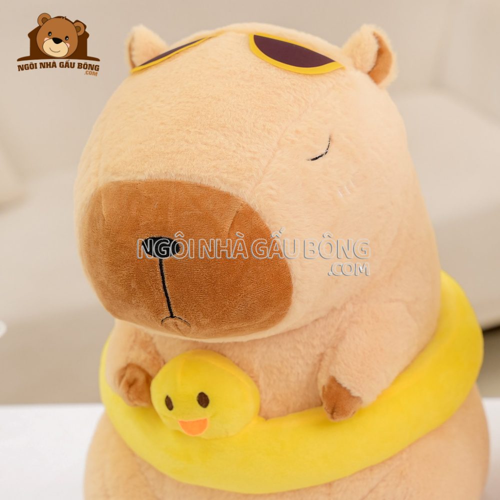 Chuột Capybara Đeo Phao - Vịt