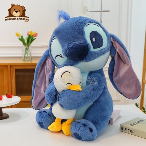 Stitch Xanh Ôm Vịt