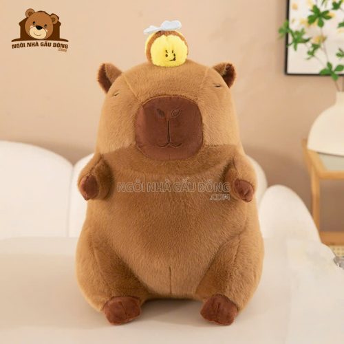 Gấu Bông Capybara Rút Ong