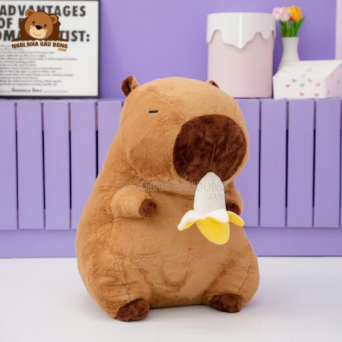 Chuột Capybara Rút Chuối