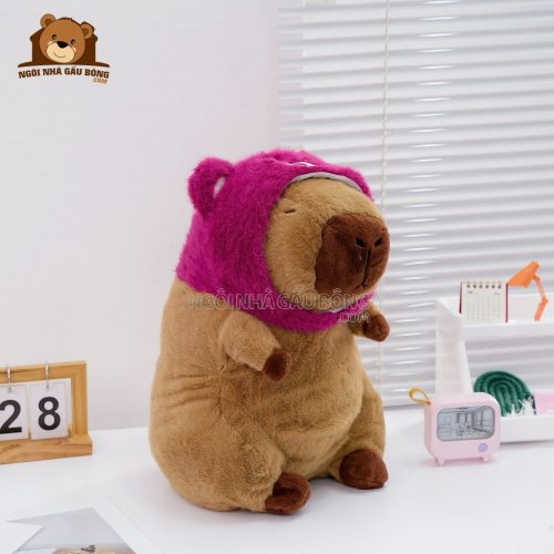 Gối Chăn Mền Chuột Cappybara Cosplay Gấu Dâu Lotso