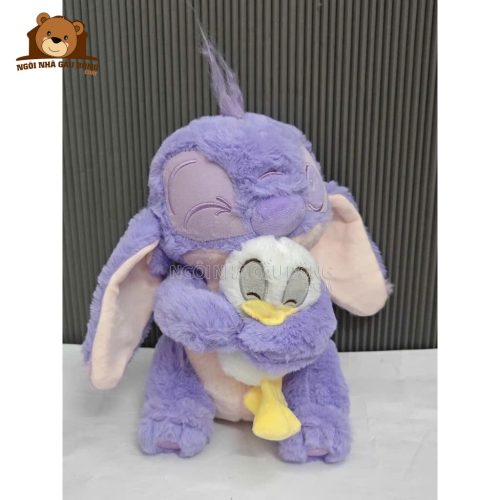 Stitch Tím Ôm vịt