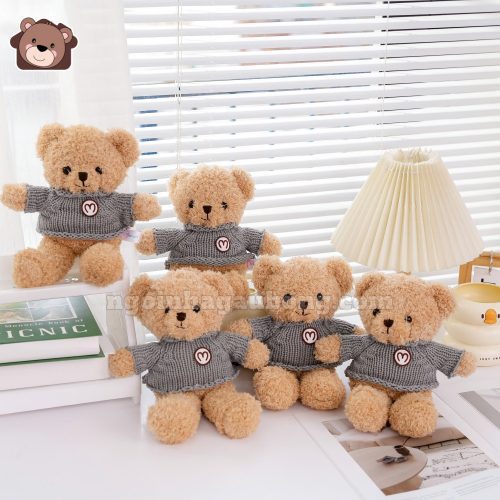 Thú Nhồi Bông Teddy Head Vàng