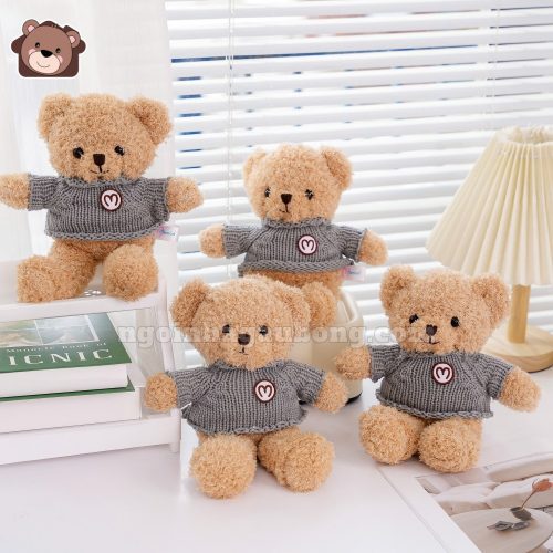 Thú Nhồi Bông Teddy Head Vàng