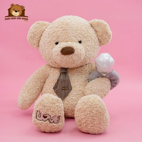 Gấu Bông Teddy Đeo Nhẫn