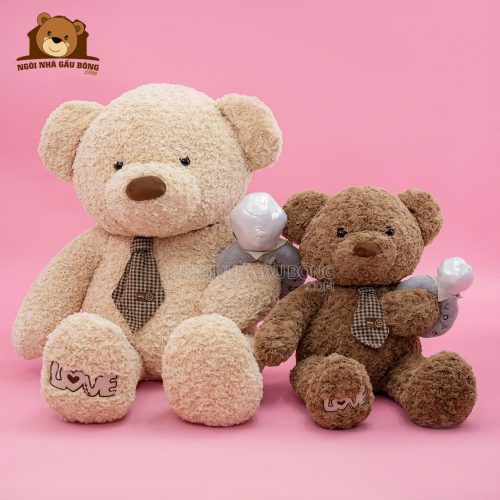 Gấu Bông Teddy Đeo Nhẫn