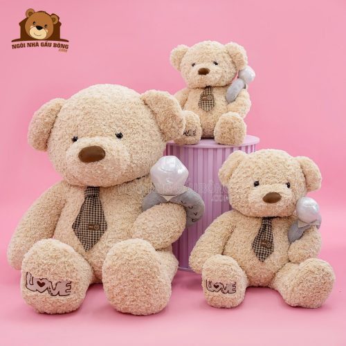 Gấu Bông Teddy Đeo Nhẫn