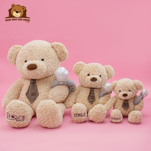 Gấu Bông Teddy Đeo Nhẫn