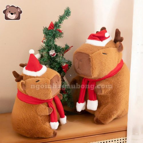 Noel Capybara Tuần Lộc