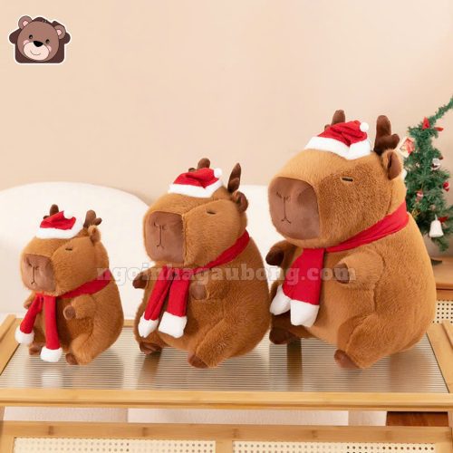 Noel Capybara Tuần Lộc