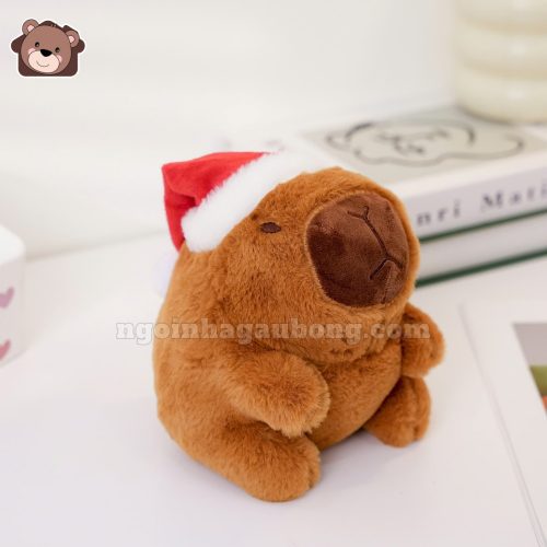 Capybara Đội Mũ Noel 