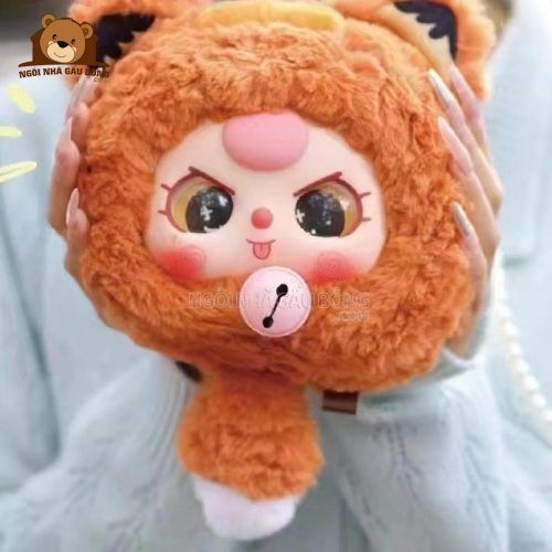 Blindbox Baby Three Mèo Thần Tài Zipper