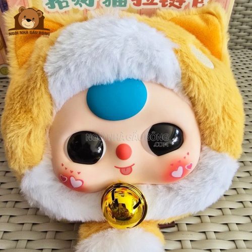 Blindbox Baby Three Mèo Thần Tài Zipper