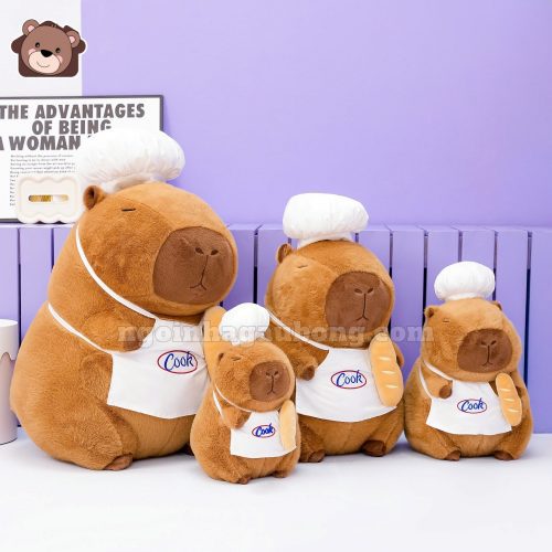 Chuột Capybara Đầu Bếp