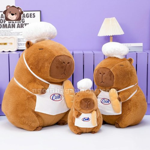 Chuột Capybara Đầu Bếp