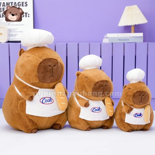 Chuột Capybara Đầu Bếp