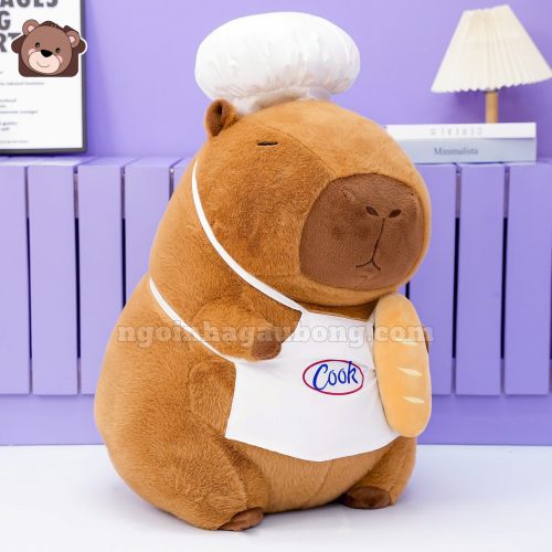 Chuột Capybara Đầu Bếp