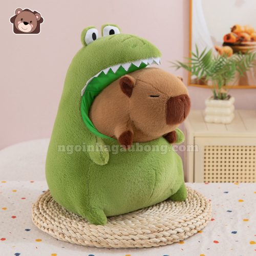 Chuột Capybara Cá Sấu