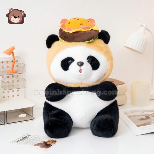 Gấu Trúc Đội Bánh Hamburger
