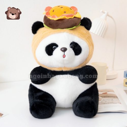 Gấu Trúc Đội Bánh Hamburger