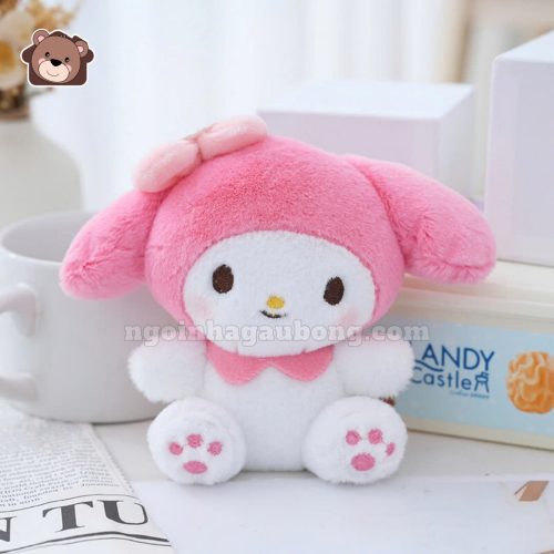 Móc Khóa Sanrio Đeo Nơ