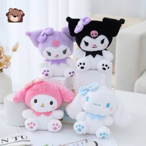 Móc Khóa Sanrio Đeo Nơ