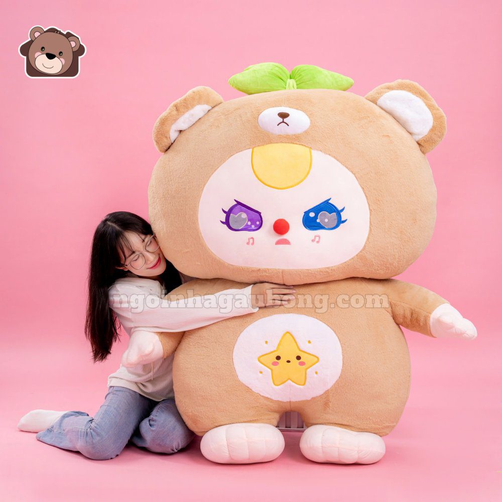 baby three cosplay gấu bụng sao (2) Gấu Bông Baby Three Cosplay Gấu Bụng Sao Khổng Lồ