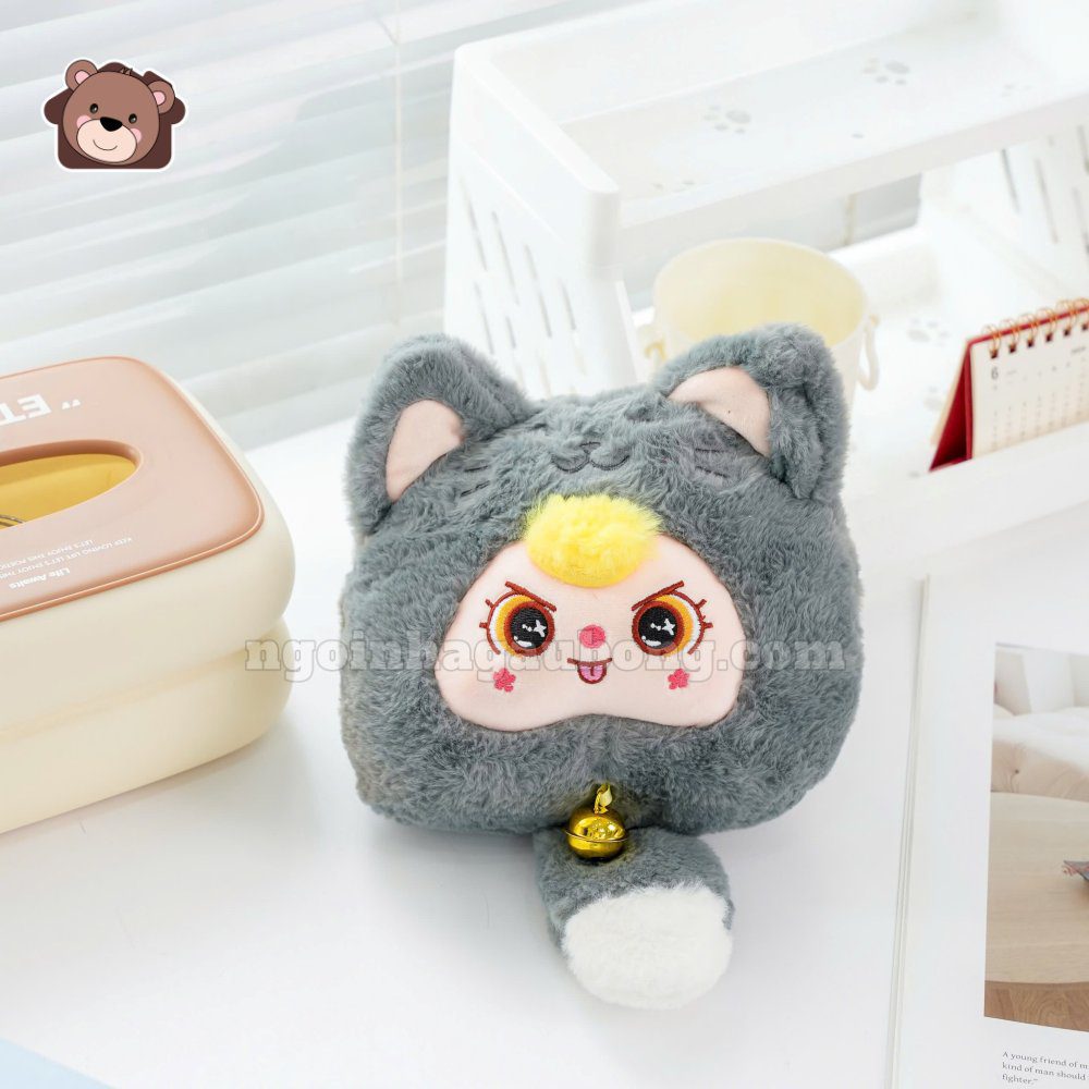 Gấu Bông Baby Three Mèo Thần Tài