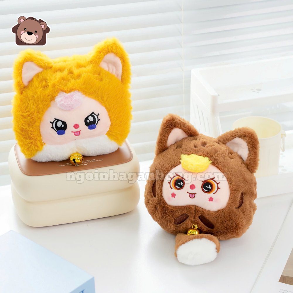 Gấu Bông Baby Three Mèo Thần Tài