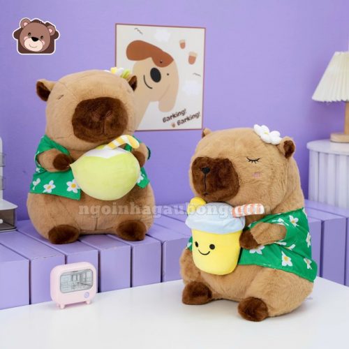 Gấu Bông Capybara Coconut - Lemonade