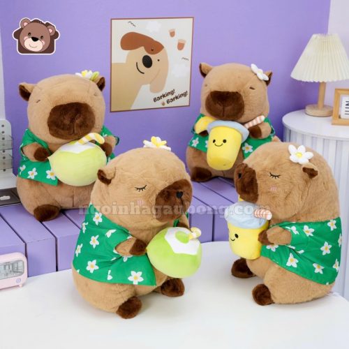 Gấu Bông Capybara Coconut - Lemonade