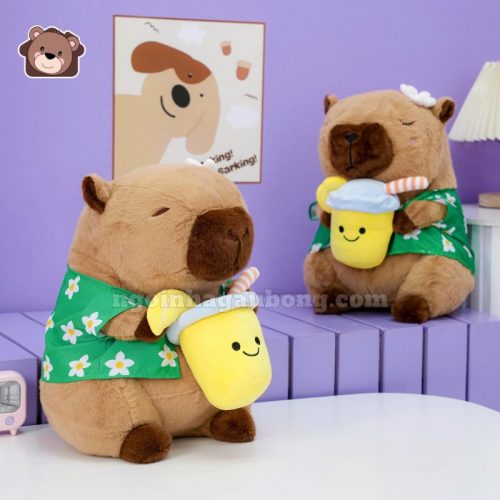 Gấu Bông Capybara Coconut - Lemonade