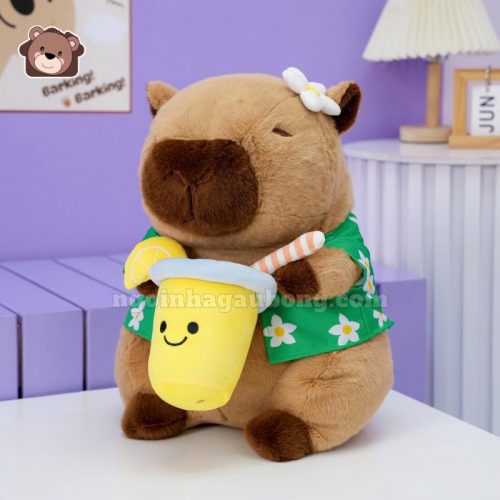 Gấu Bông Capybara Coconut - Lemonade