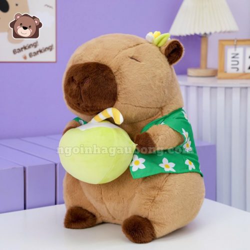 Gấu Bông Capybara Coconut - Lemonade