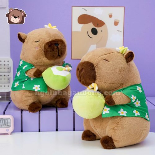 Gấu Bông Capybara Coconut - Lemonade