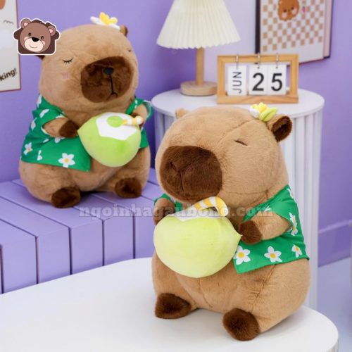 Gấu Bông Capybara Coconut - Lemonade