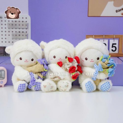 Cừu Đội Mũ Ôm Hoa