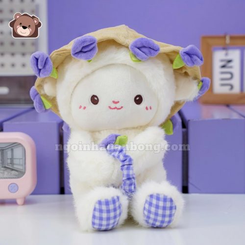 Cừu Đội Mũ Ôm Hoa