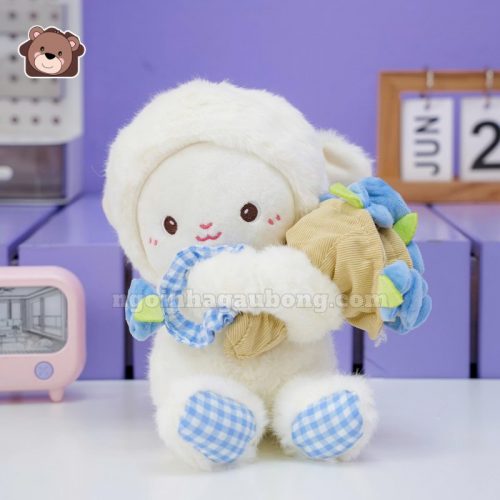 Cừu Đội Mũ Ôm Hoa