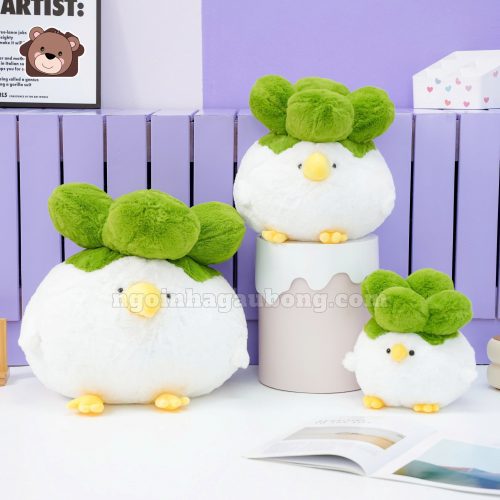 Gà Múp Cải Bắp