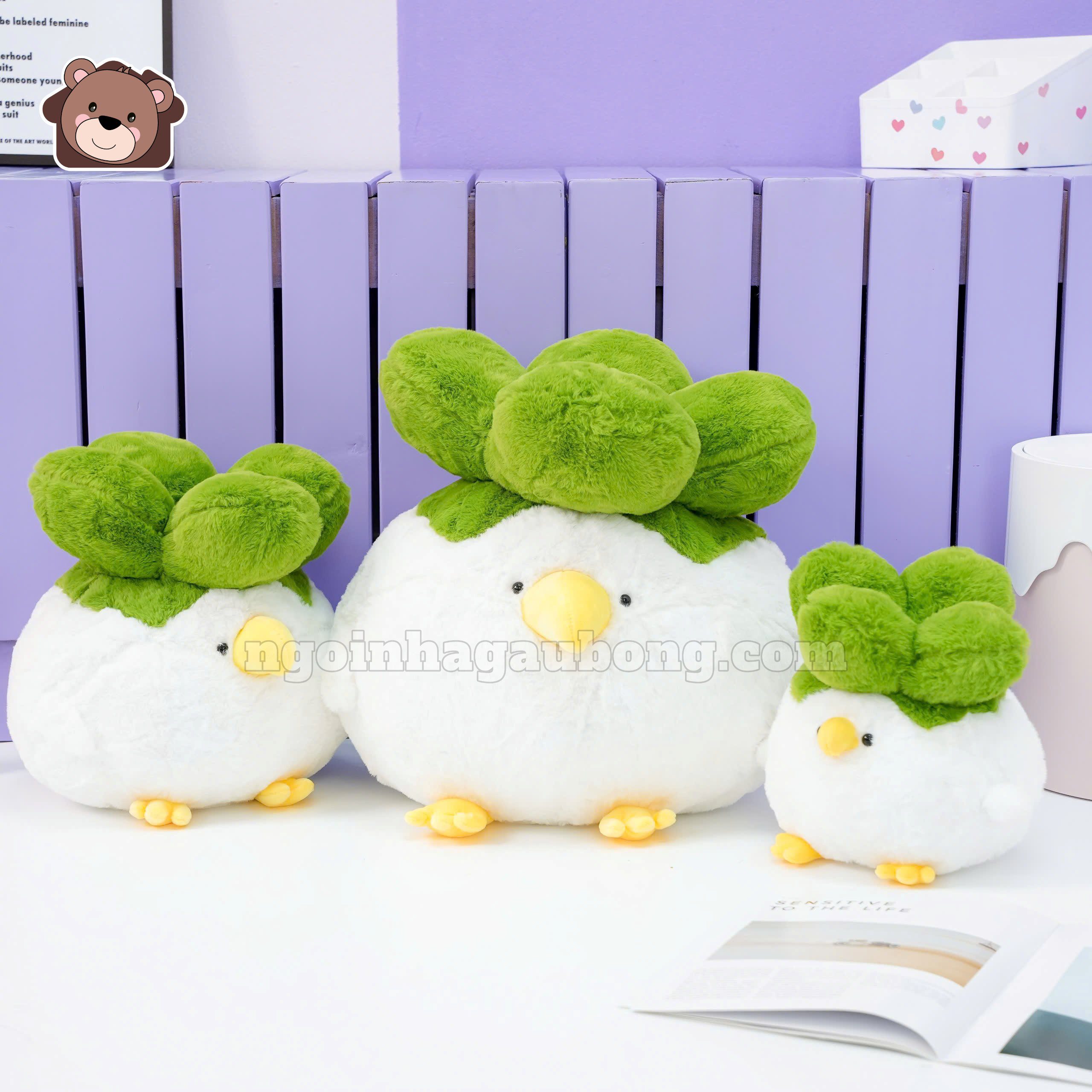 Gà Múp Cải Bắp