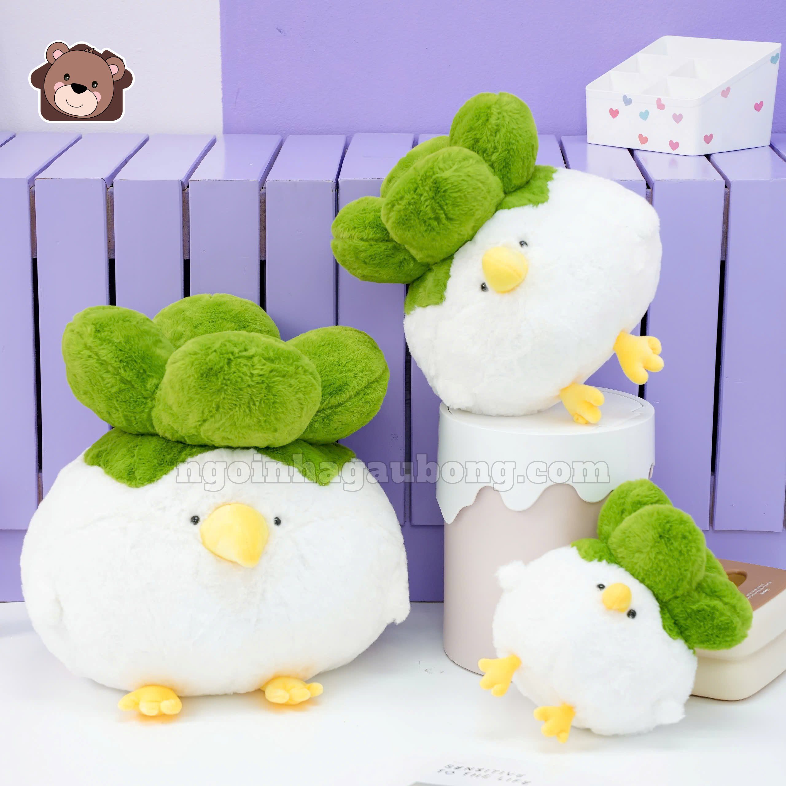 Gà Múp Cải Bắp