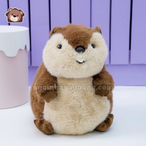 Gấu Bông Sóc Nâu Mập Mạp