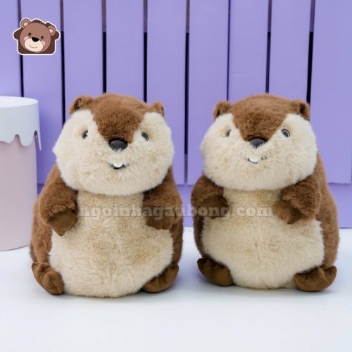 Gấu Bông Sóc Nâu Mập Mạp