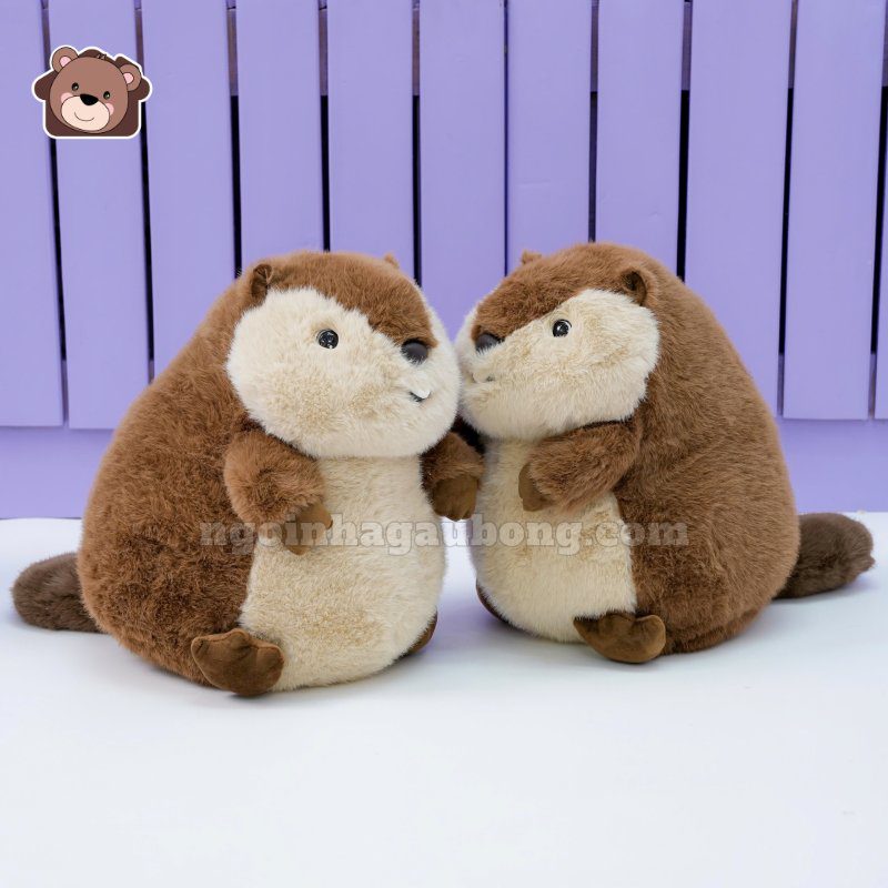 Gấu Bông Sóc Nâu Mập Mạp