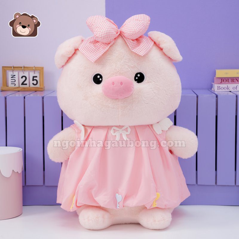 Heo Bông Mặc Váy Bí