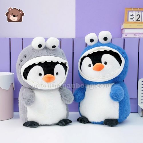 Cánh Cụt Cosplay Cá Mập