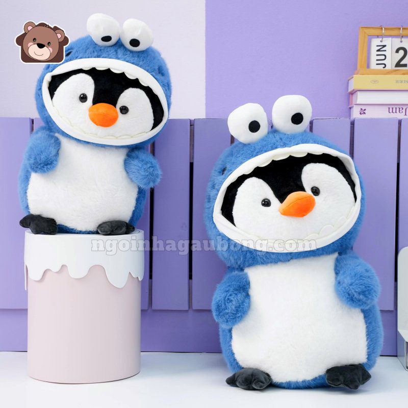 Cánh Cụt Cosplay Cá Mập