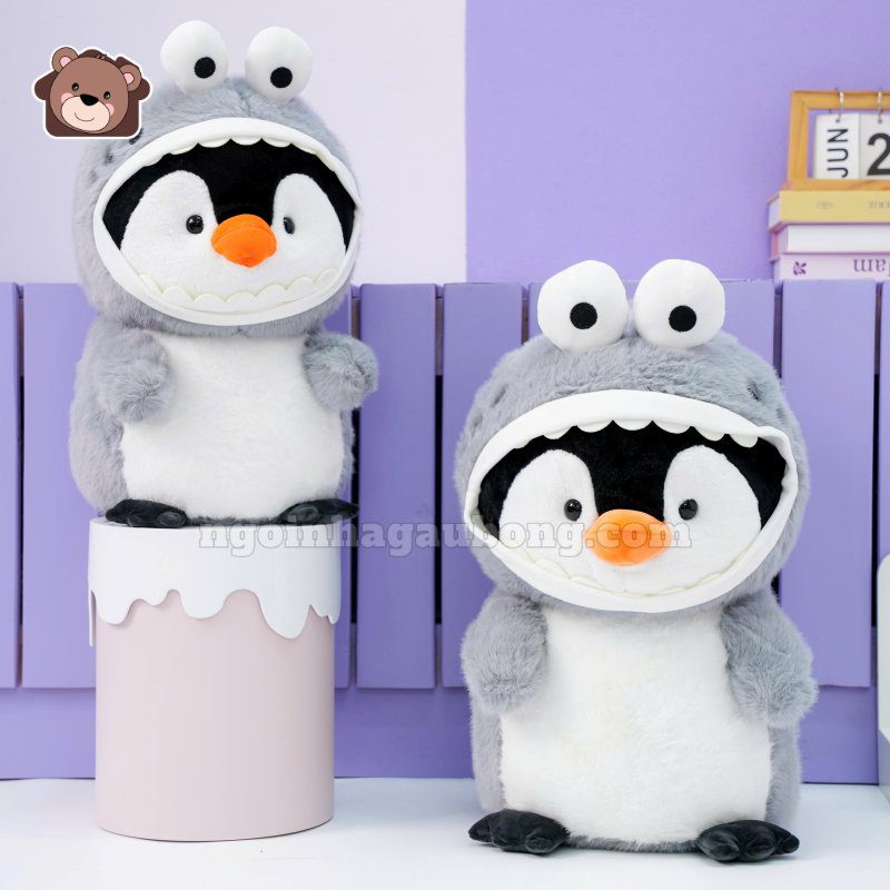 Cánh Cụt Cosplay Cá Mập