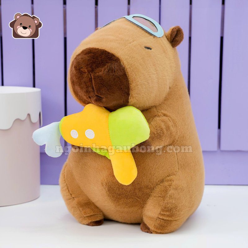 Gấu Bông Capybara Súng Nước